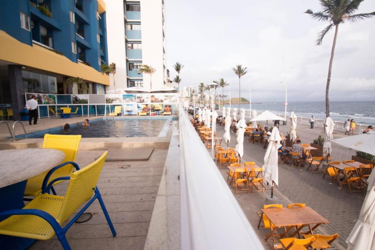 Flat O Point Do Carnaval Do Farol Da Barra Apartment ซัลวาดอร์ ภายนอก รูปภาพ